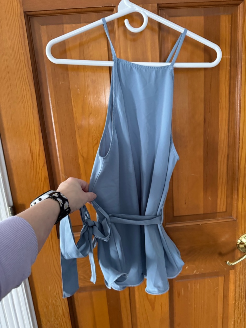 HALARA Light Blue Racerback Tank Top